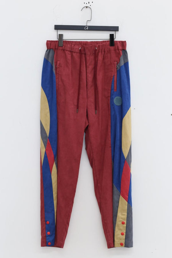 FACETASM casual pants TOF-PT-M03 wine red